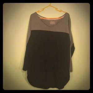 Long sleeve sleep shirt.